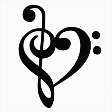 225x225 Silhouette Design Store Musical Heart Tatuoinnit