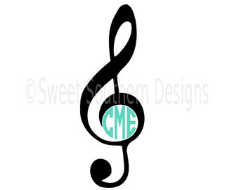 340x270 Treble Clef Etsy