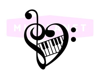 340x270 Treble Clef Tattoo Etsy