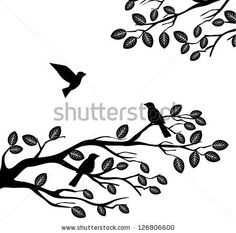 236x233 Like The Silhouette Of The Tree Birds Together Clothes