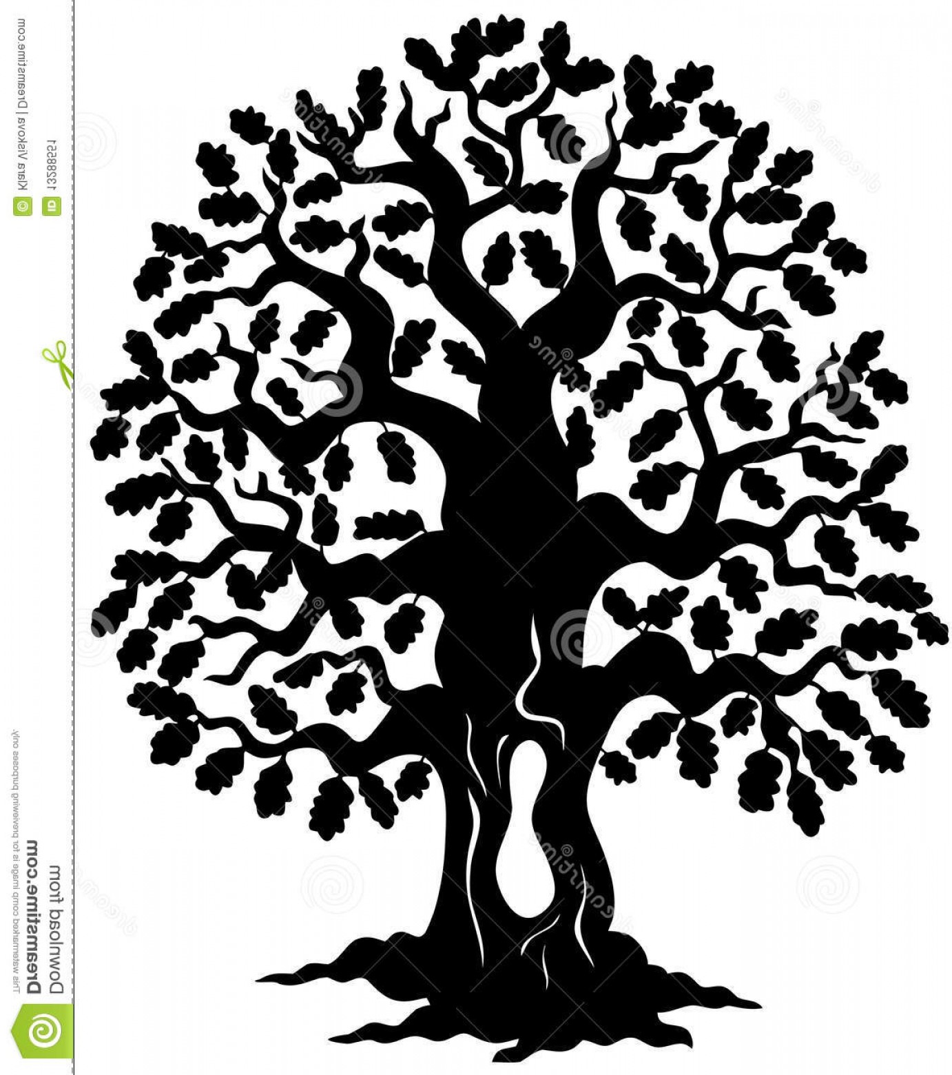 1382x1560 Stock Image Oak Tree Silhouette Image Createmepink