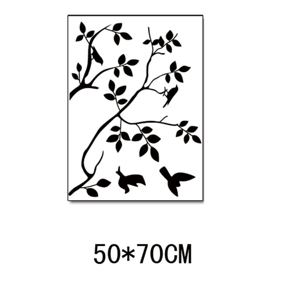 600x600 Bird Branch Silhouette Clip Art