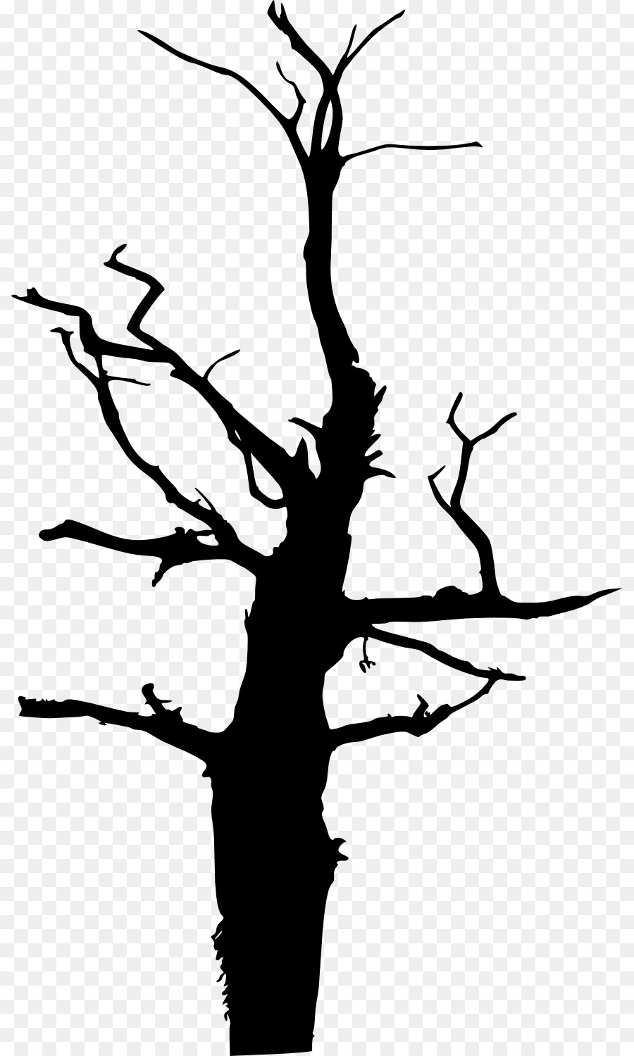 900x1500 Tree Silhouette Clip Art