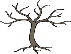 297x225 Tree With 3 Branches Clip Art