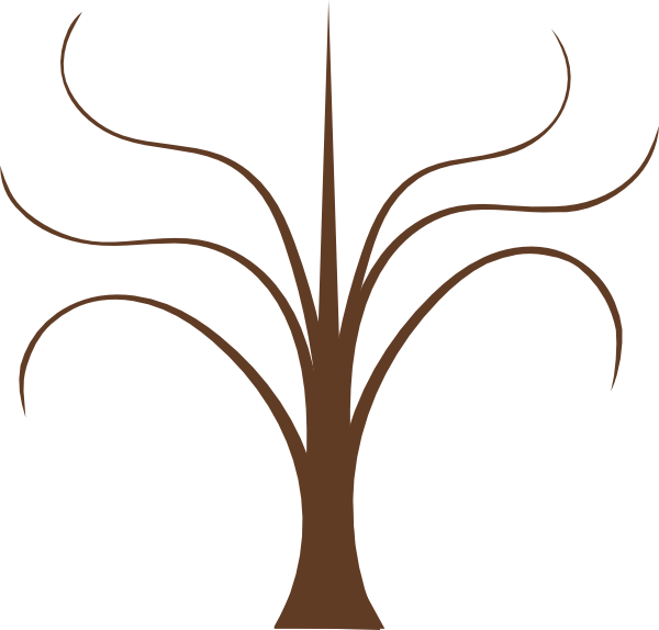 600x574 Clipart Of Tree Branch