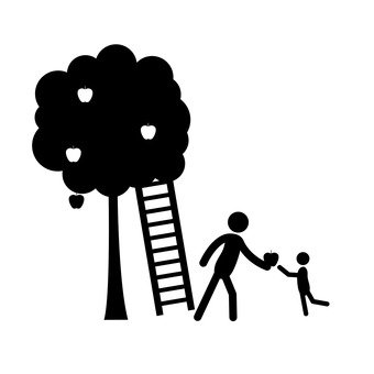 340x340 Free Silhouette Vector Icon, An Illustration