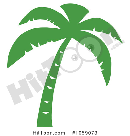 450x470 Palm Tree Clipart