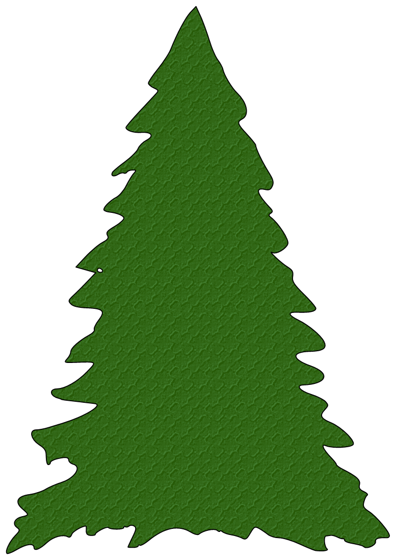 775x1095 Clip Art Christmas Tree Silhouette Clip Art