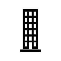 200x200 Shape Shapes Building Buildings Silhouette Silhouettes Cutout Cut