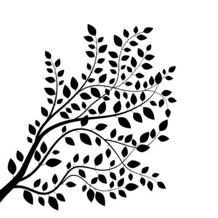 Tree Silhouette Decal at GetDrawings | Free download