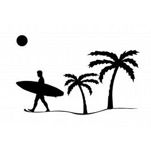 300x300 Silly Dancing Skeleton Die Cut Decal Car Window Wall Bumper Phone