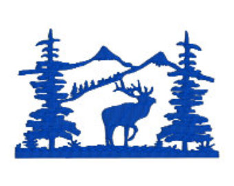 340x270 Pine Tree Silhouette Etsy