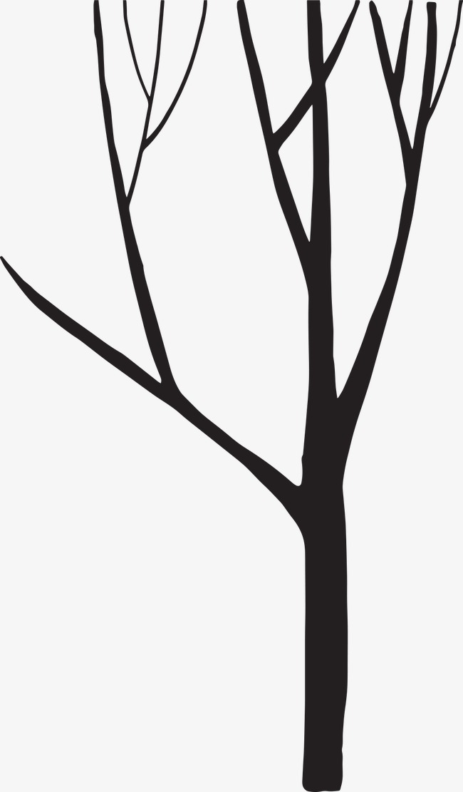 650x1111 Tree Silhouette, Black And White, Watercolor, Trees Silhouette Png