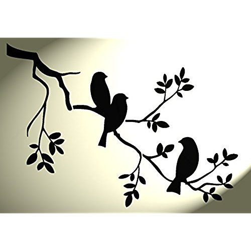 500x500 Bird Stencils Amazon.co.uk