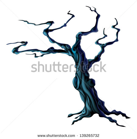 450x458 Spooky Tree Clipart Group