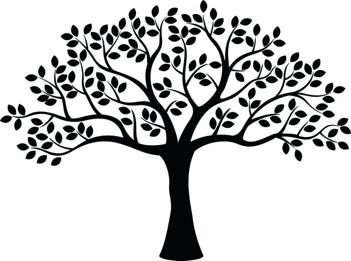 Tree Silhouette Wall Sticker at GetDrawings | Free download