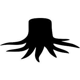 263x262 Tree Stump Silhouette Template Tree Stump