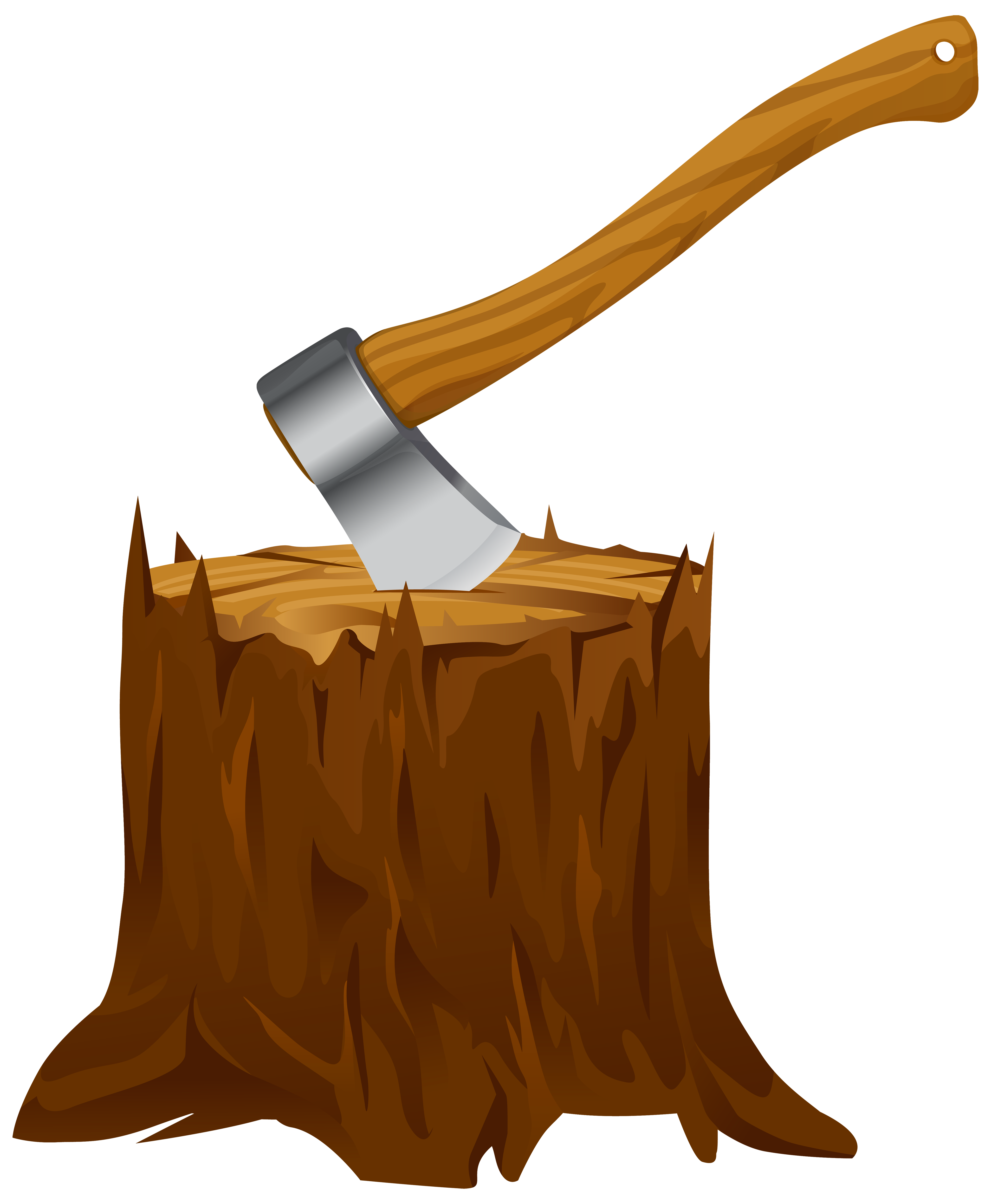 4117x5000 Tree Stump With Axe Clipart Png Imageu200b Gallery Yopriceville