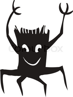 243x320 Tree Stump Stock Vector Colourbox