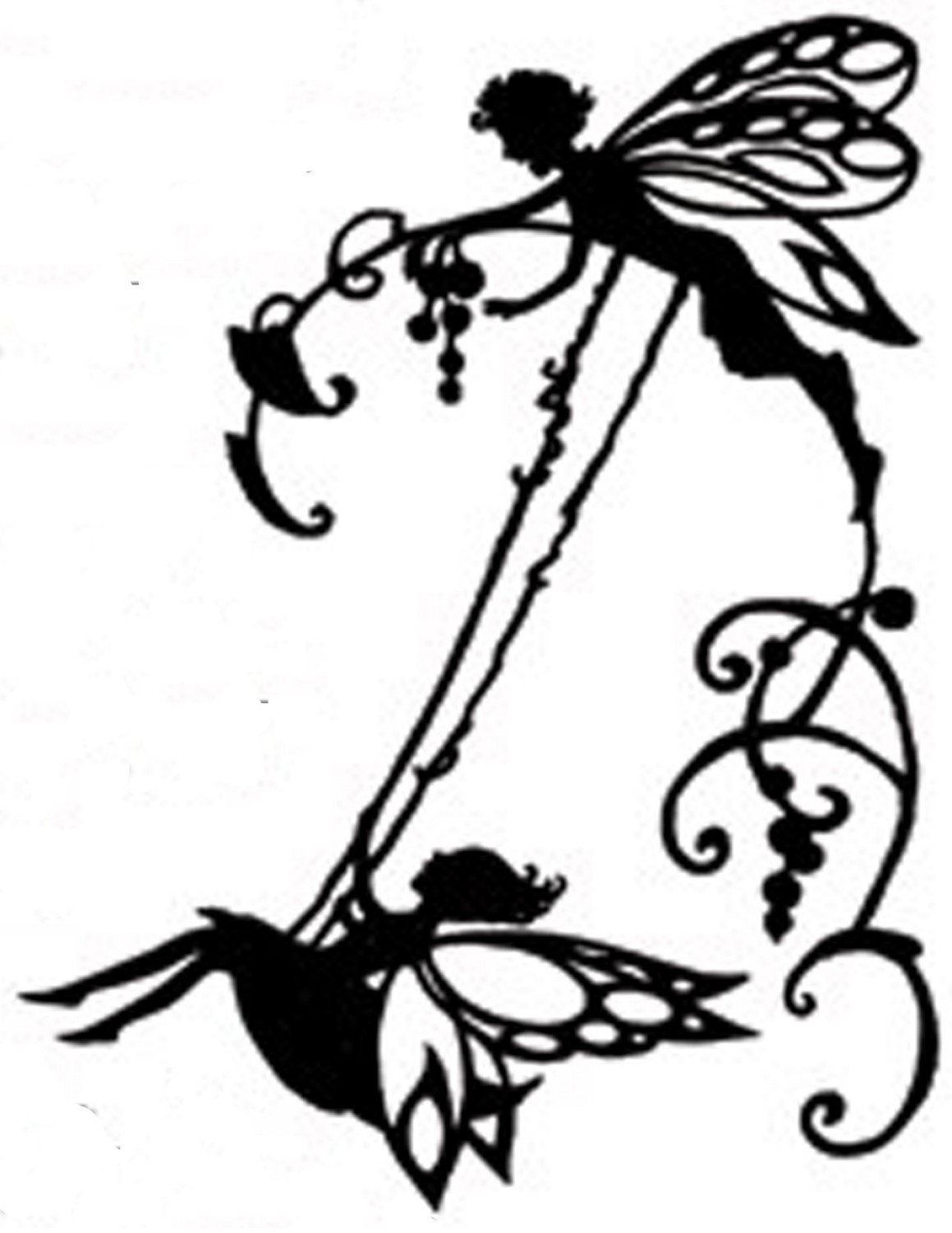 1159x1500 Fairy On Swing Silhouette Handmade Cross Stitch Pattern Swings