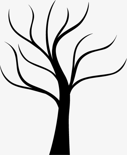 Tree Trunk Silhouette at GetDrawings | Free download