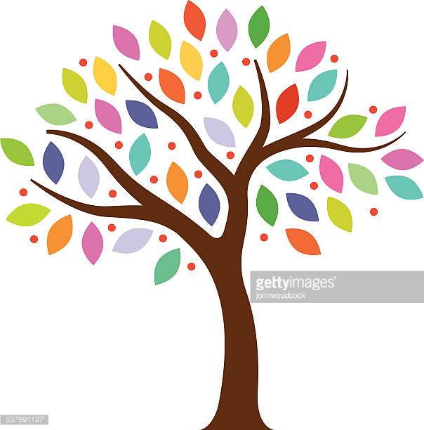 604x612 Little Tree Silhouette Clipart