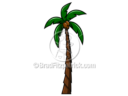 432x324 Palm Tree Graphic Clipart