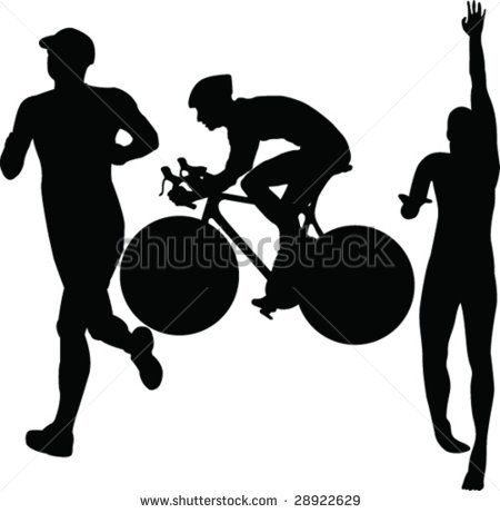 450x461 Triathlon Vector Clipart Panda