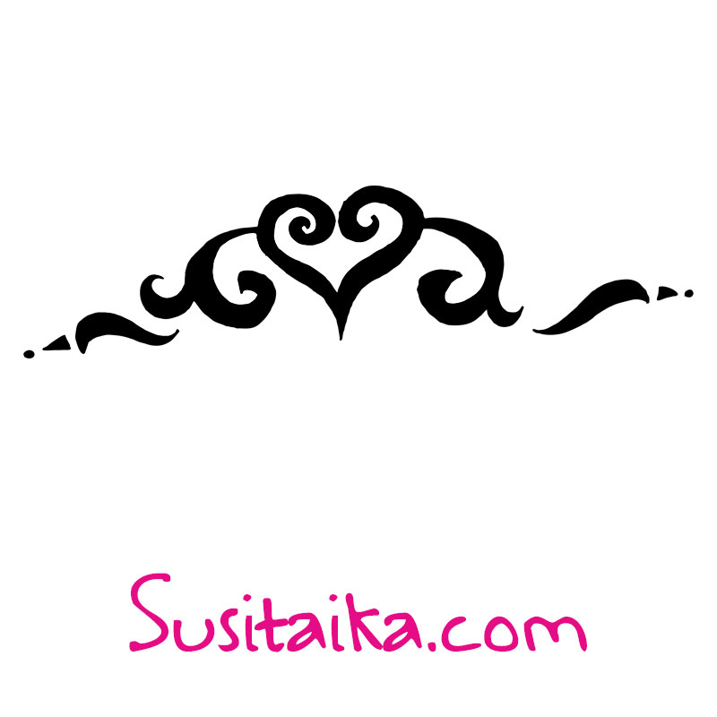 800x800 Tribal Heart Design For Silhouette Studio