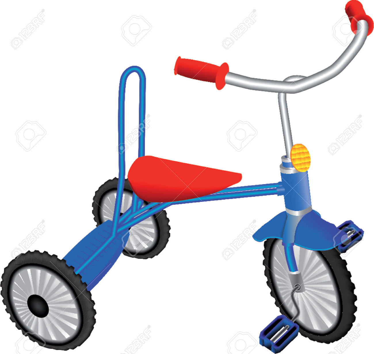 1300x1233 Tricycle Clipart Vector