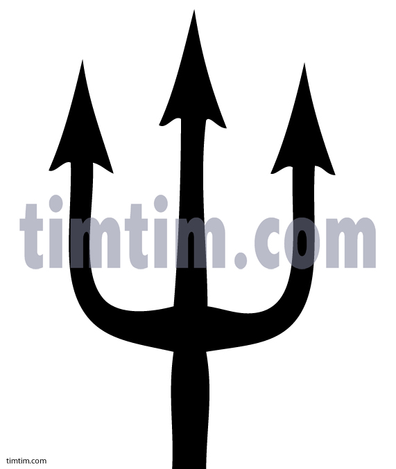571x677 Free Drawing Of Trident Bw From The Category Boat Amp Sail