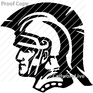 300x300 Trojan Head Clip Art