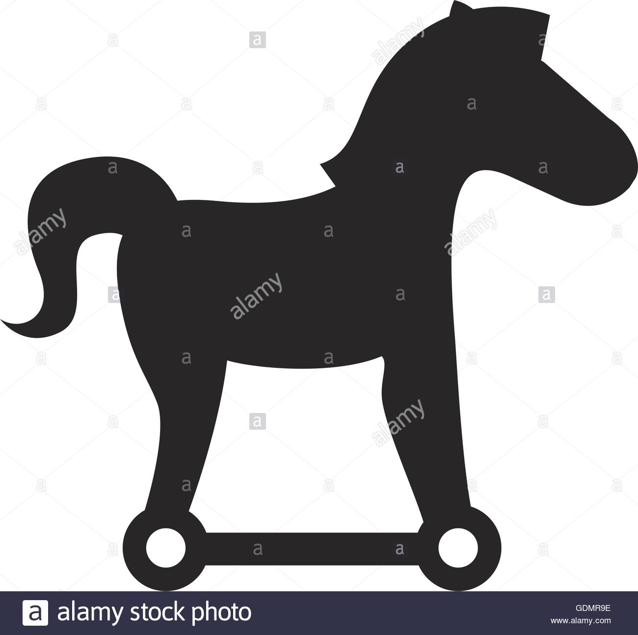 1300x1293 Trojan Silhouette Virus Icon Stock Vector Art Amp Illustration