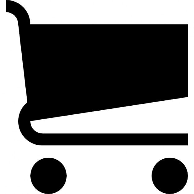626x626 Shopping Push Cart Silhouette Icons Free Download