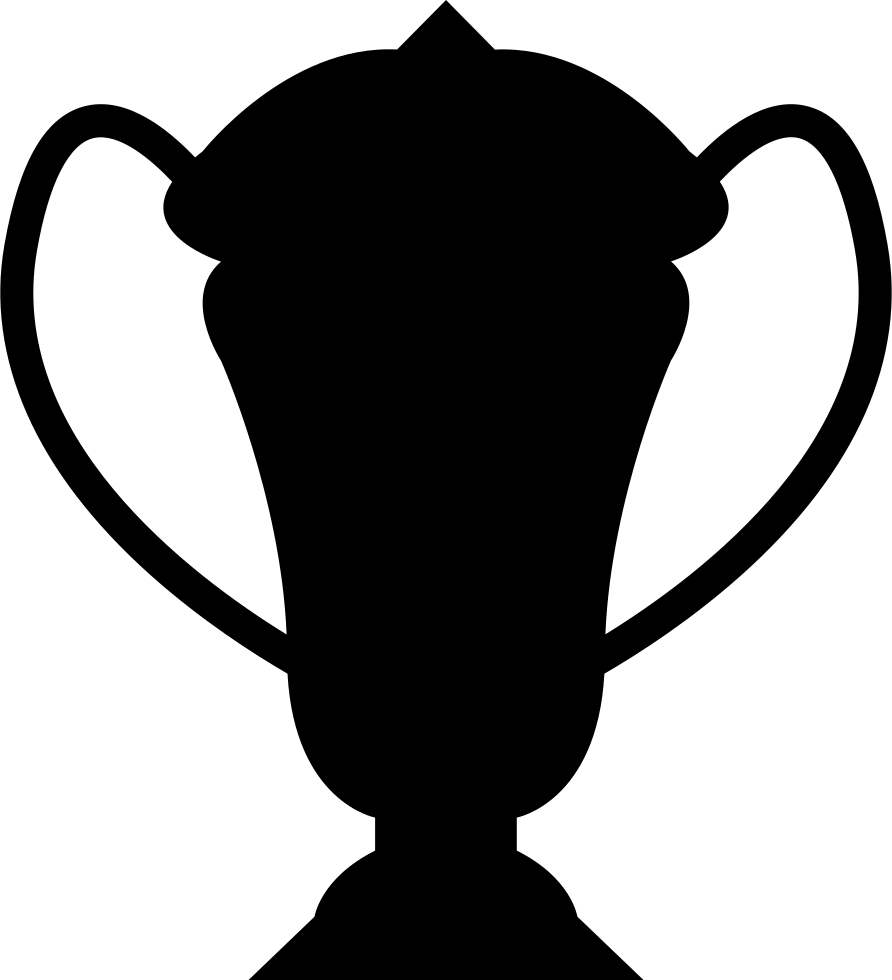 892x980 Trophy Cup Silhouette Svg Png Icon Free Download ( 21492