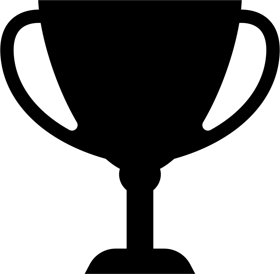 982x964 Trophy Silhouette Svg Png Icon Free Download ( 35228