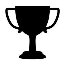 225x225 Trophy Silhouette Stencil Templates Stenciling