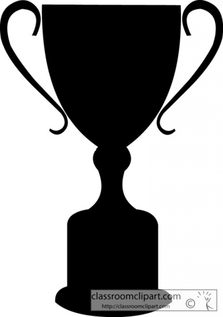 720x1024 Trophy Clipart Black And White Commercial Use Trophy Clipart Black