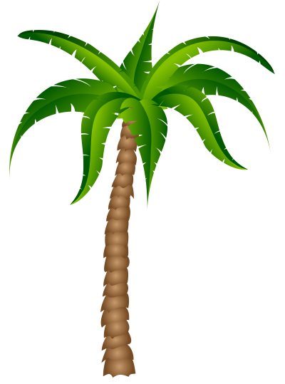 Tropical Leaves Silhouette at GetDrawings | Free download