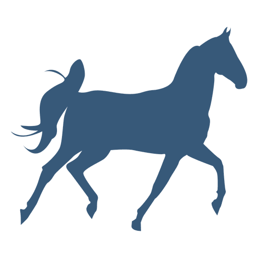 Trotting Horse Silhouette at GetDrawings | Free download