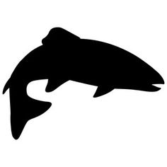 Trout Silhouette Vector at GetDrawings | Free download