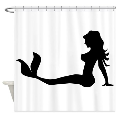 460x460 Silhouette Shower Curtains