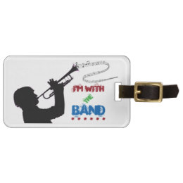 260x260 Trumpet Player Luggage Tags Zazzle
