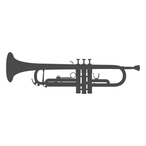 512x512 Trumpet Silhouette