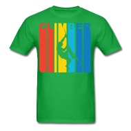 190x190 Rock Climber Silhouette Climbing T Shirt By Kwg2200 Spreadshirt