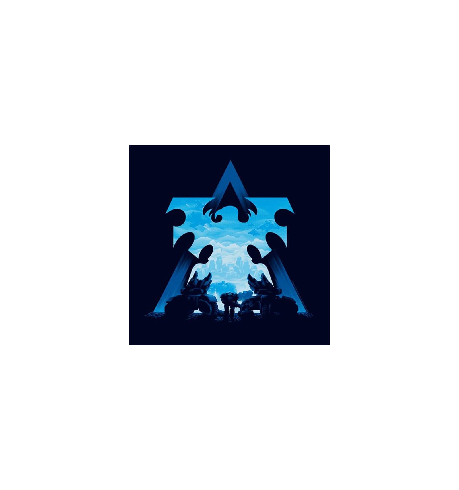 1600x1710 Starcraft 2 T Shirt Terran Silhouette Shop Online