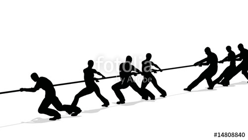 Tug Of War Silhouette at GetDrawings | Free download