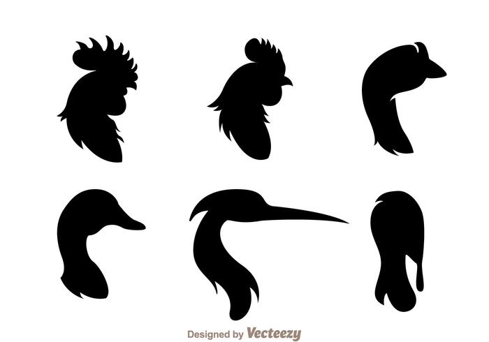 700x490 Fowl Head Silhouette
