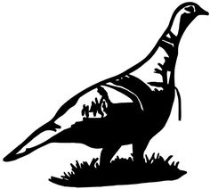 236x212 Turkey Hunting Decal Wd 138 Truck Window Stickers Turkey Hunting