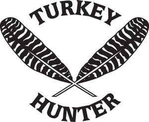300x247 Turkey Hunter Decal Hnt1 223 Truck Vinyl Window Sticker Vinyls